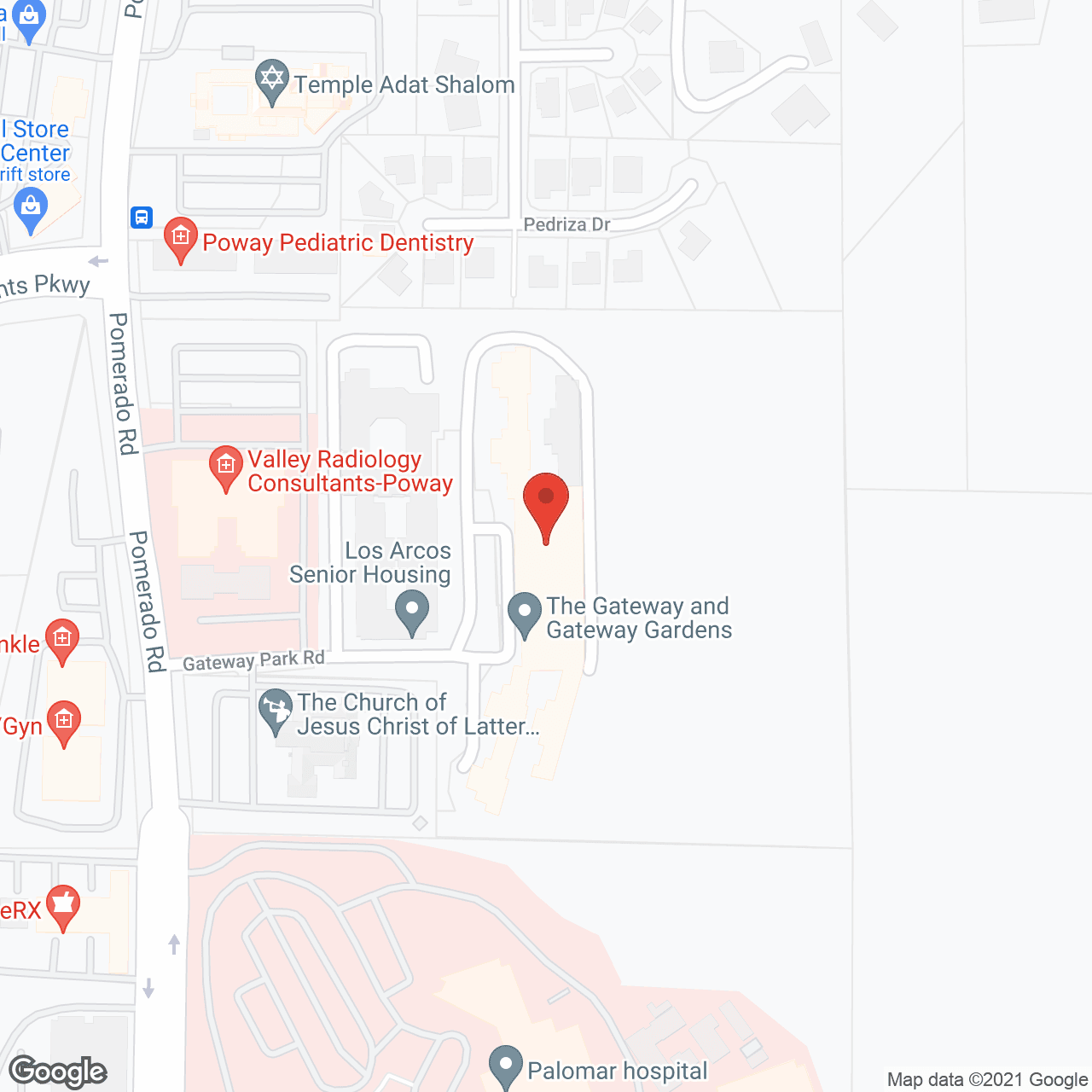 Gateway Park Senior Living in google map