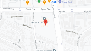 Sunrise of La Costa in google map