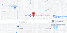 Mountain View Centers in google map