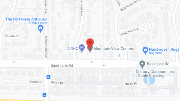 Mountain View Centers in google map