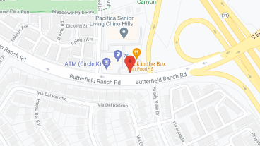 Chino Hills Senior Living in google map