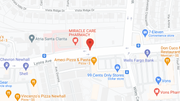 Santa Clarita Hills Senior Living in google map