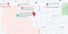 The Oaks of Pasadena in google map