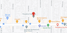 Pasadena Highlands in google map