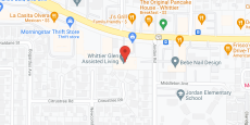 Whittier Glen in google map