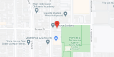 Melrose Gardens in google map