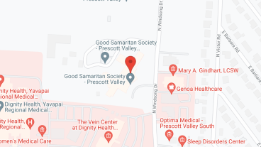 Prescott Valley Windsong Independent Living in google map