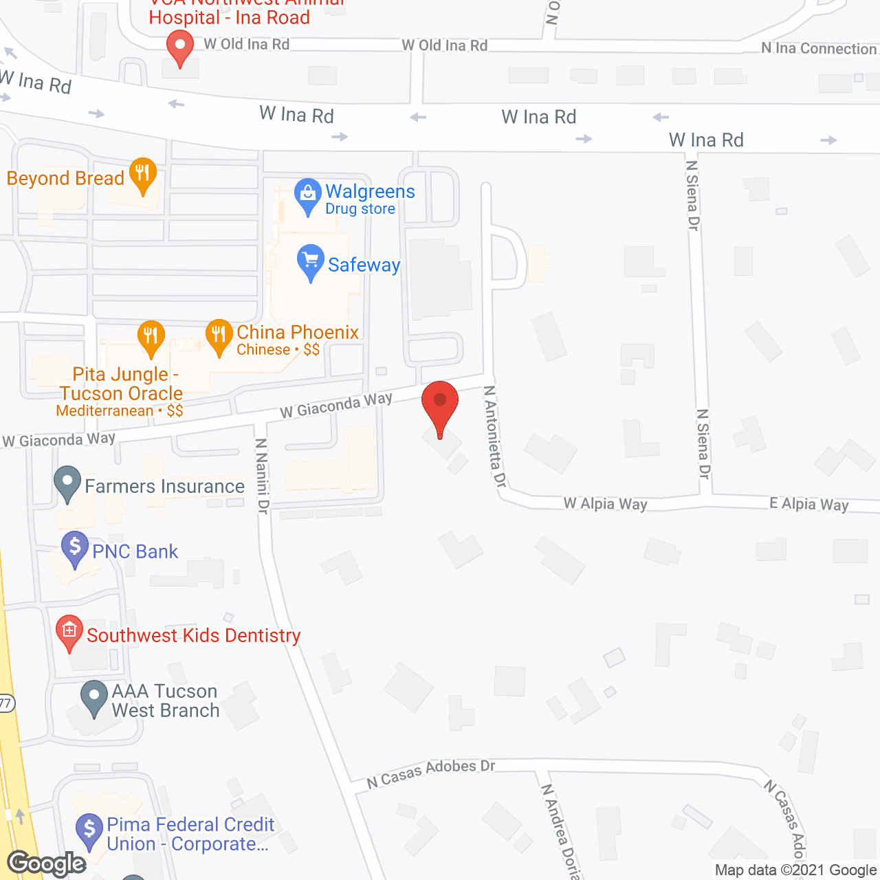 Emerald Manor Assisted Living in google map