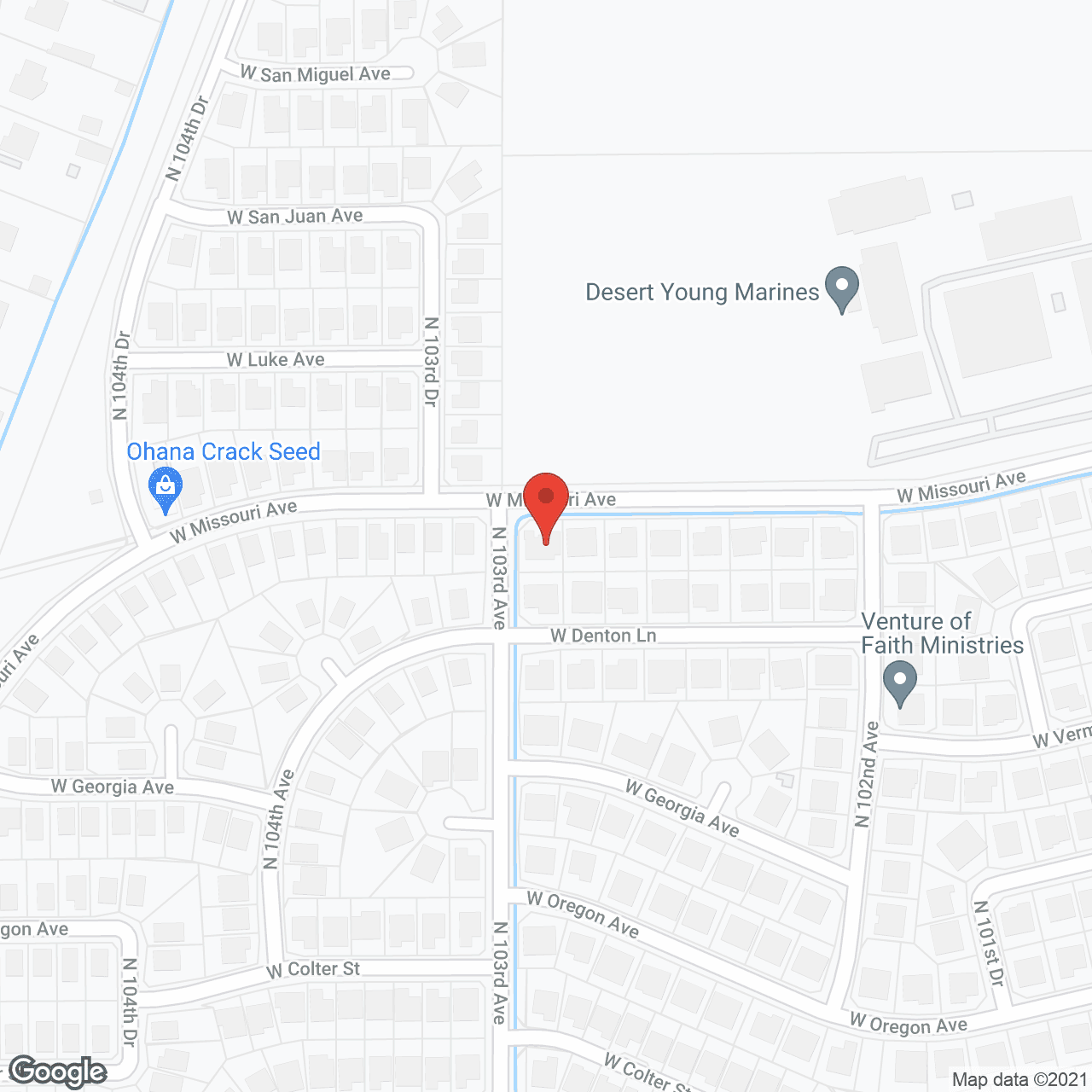 Alert Adult Care Inc in google map