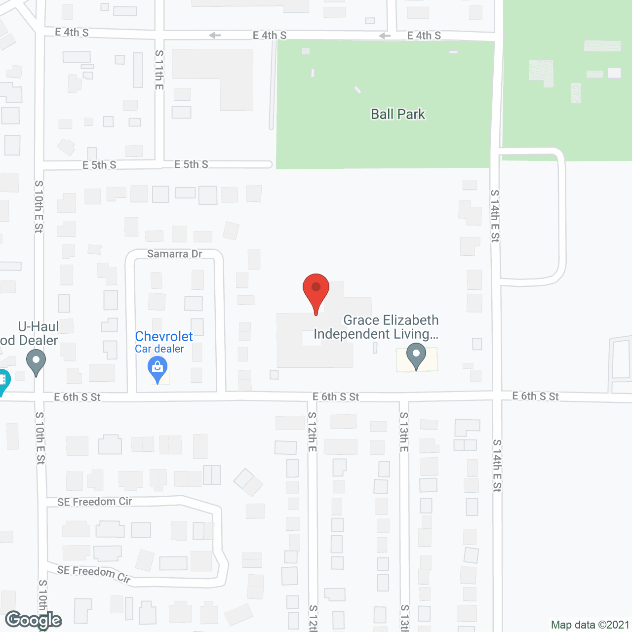 Country Living Retirement Homes in google map