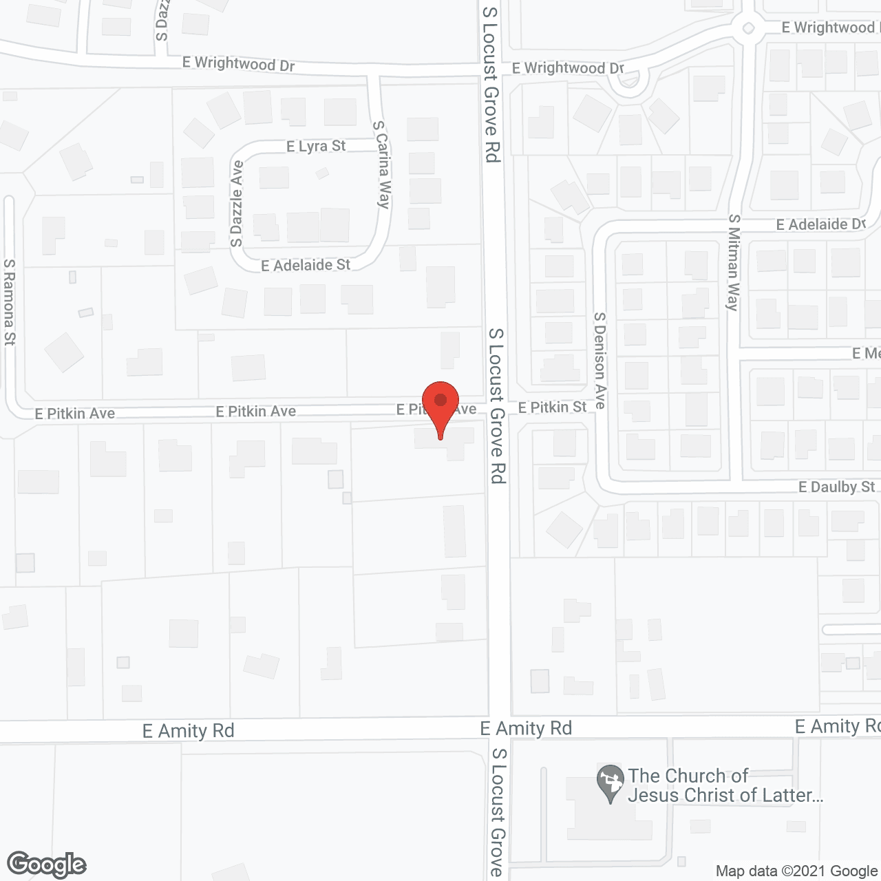 Alzheimer's Residential Care of Meridian in google map