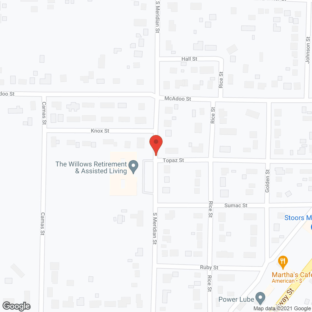 The Willows Assisted Living & Memory Care in google map