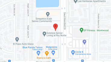 Solstice at Rio Norte in google map