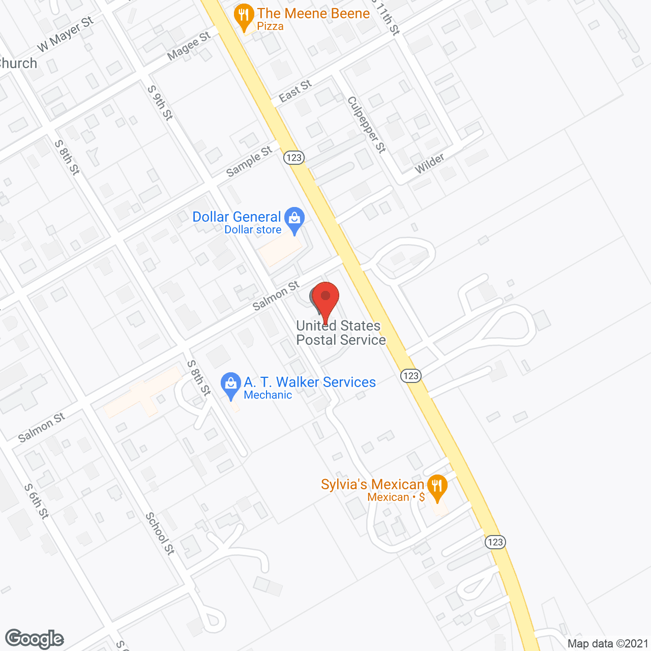 Stockdale Nursing Ctr in google map