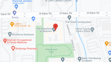 The Waterford at Baytown in google map