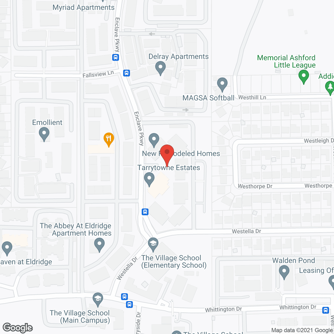 Tarrytowne Estates in google map