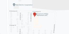 Governor's Ridge in google map
