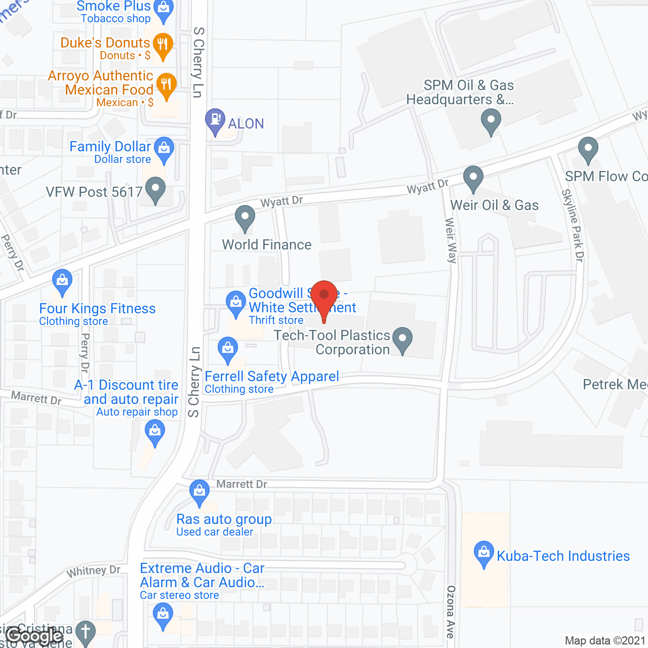 White Settlement Nursing Ctr in google map