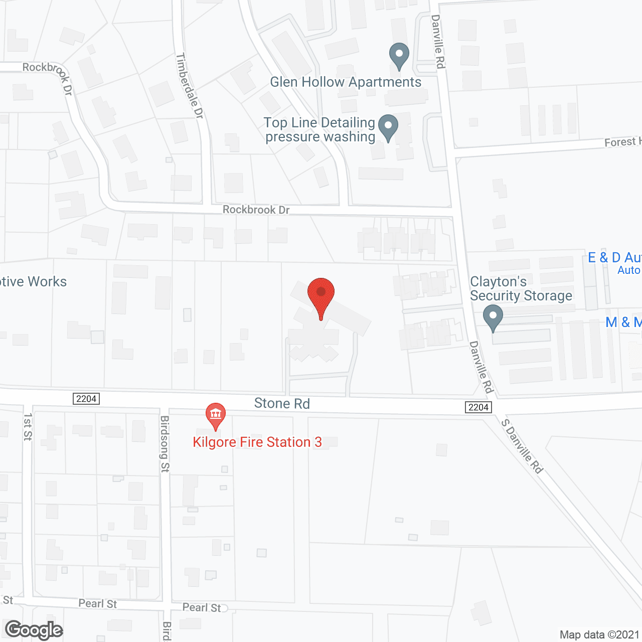 Stone Road Nursing Ctr in google map