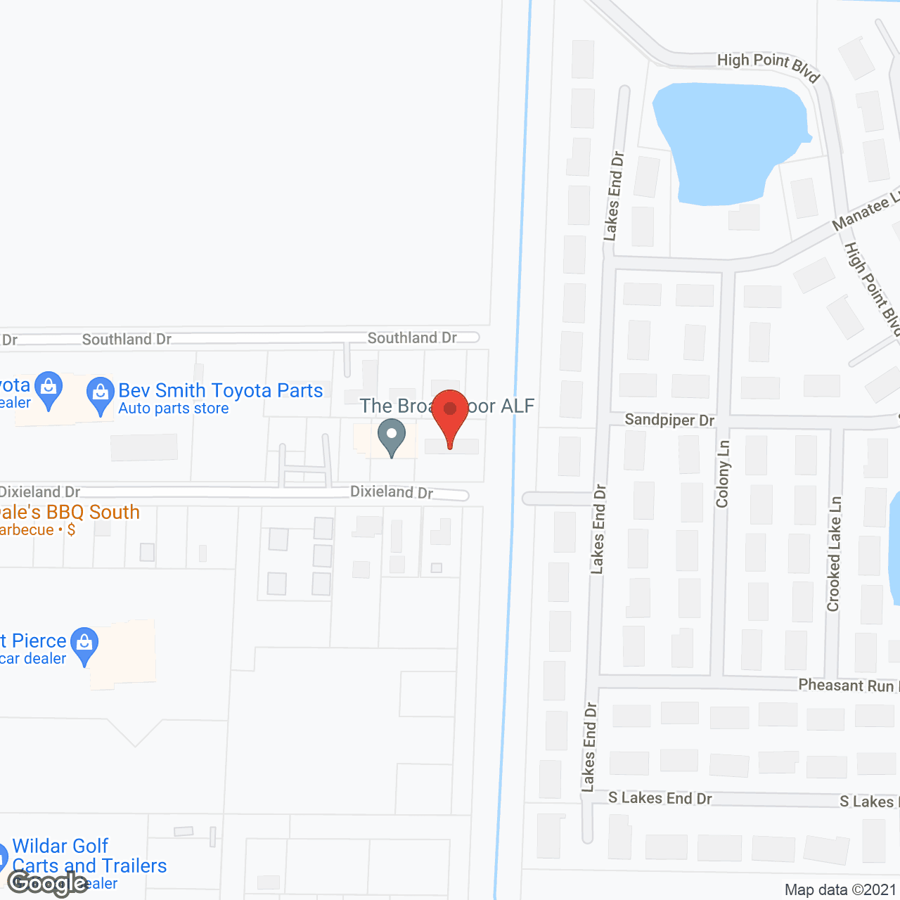 The Broadmoor in google map