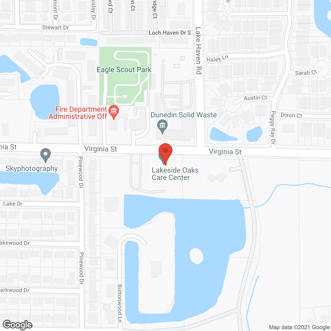Aspire at Lakeside Oaks Villas in google map
