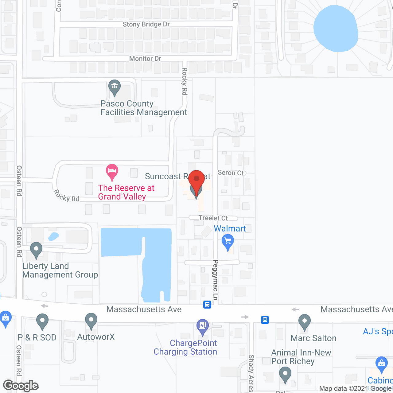 Suncoast Retreat in google map