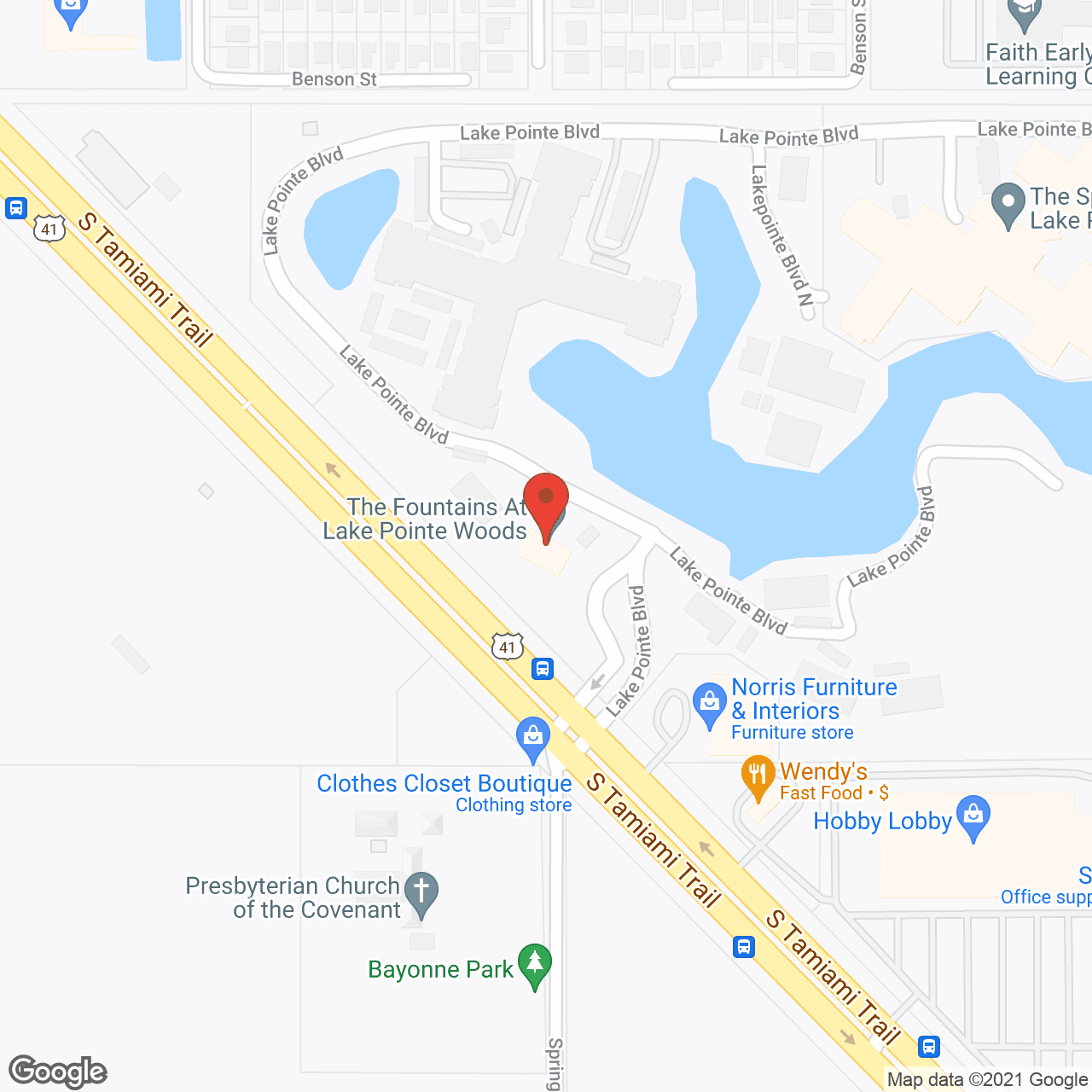 The Barclay at Sarasota in google map