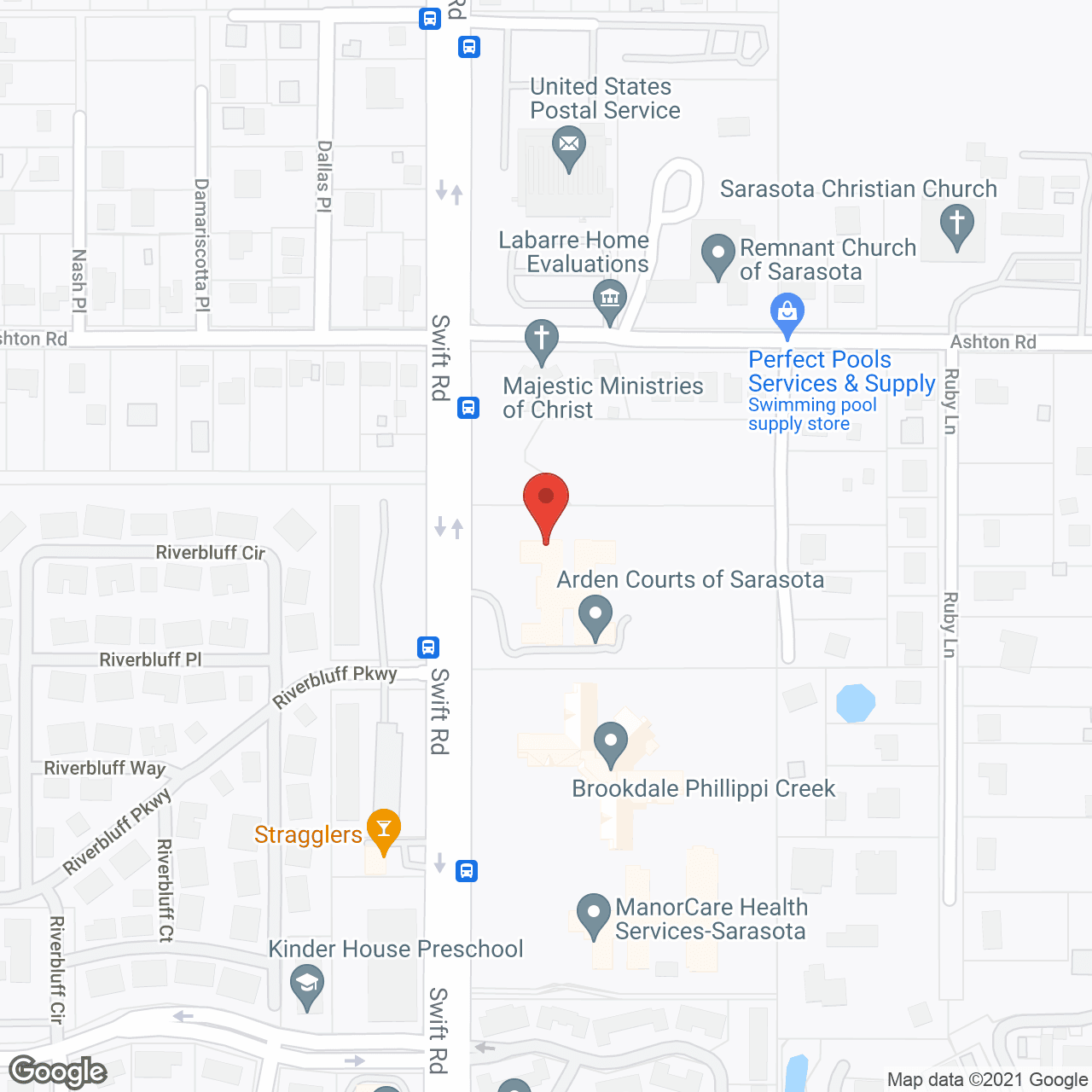 Arden Courts Sarasota, A Memory Care Community in google map