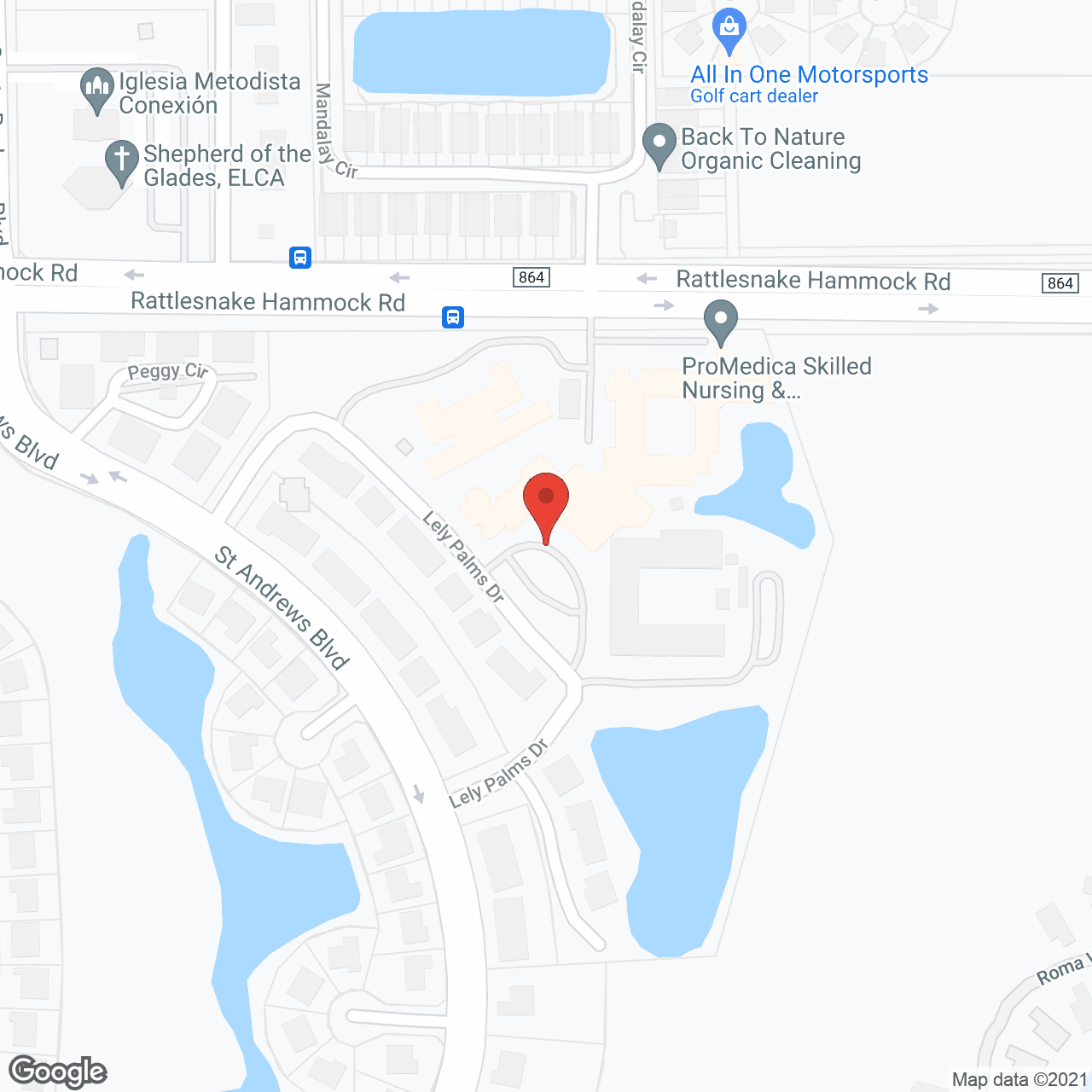 Lely Palms Senior Living Community in google map