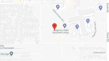 Regency Oaks, a CCRC in google map
