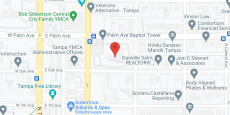 Palm Ave Baptist Tower in google map