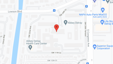 Cascades at Delray Beach in google map