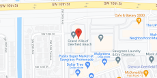 The Village of Deerfield Beach in google map