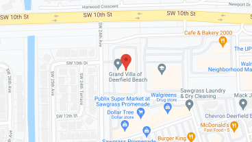 The Village of Deerfield Beach in google map