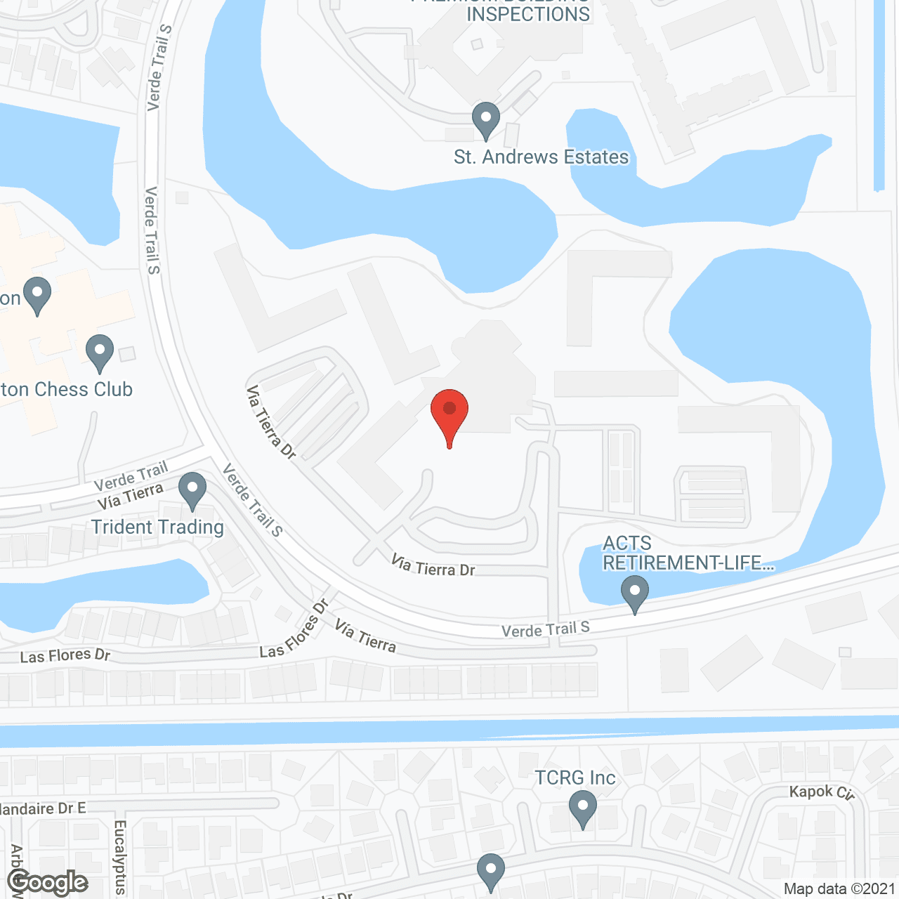 St Andrews Estates in google map