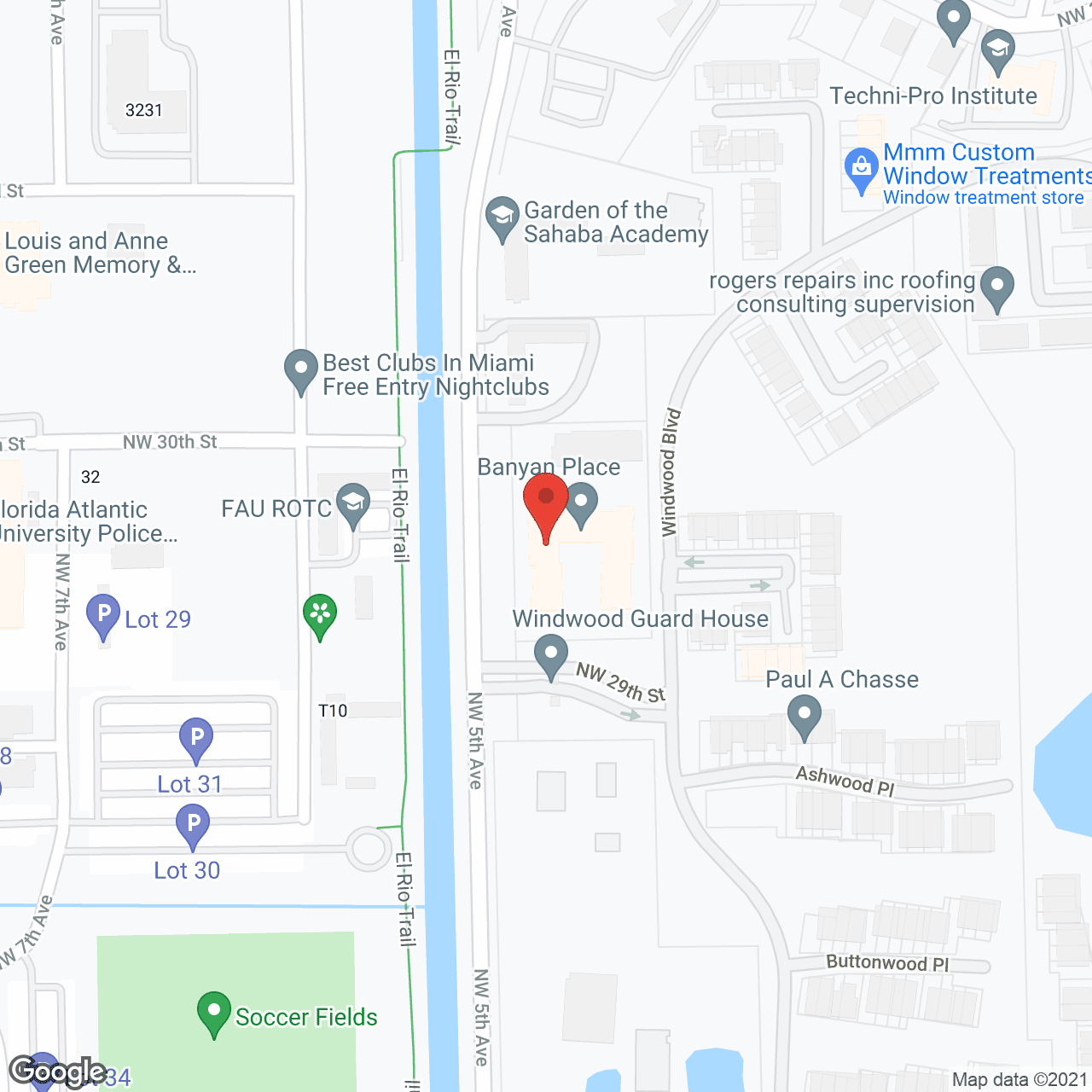 Cura Living at Boca Raton in google map