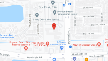 Barrington Terrace at Boynton Beach in google map