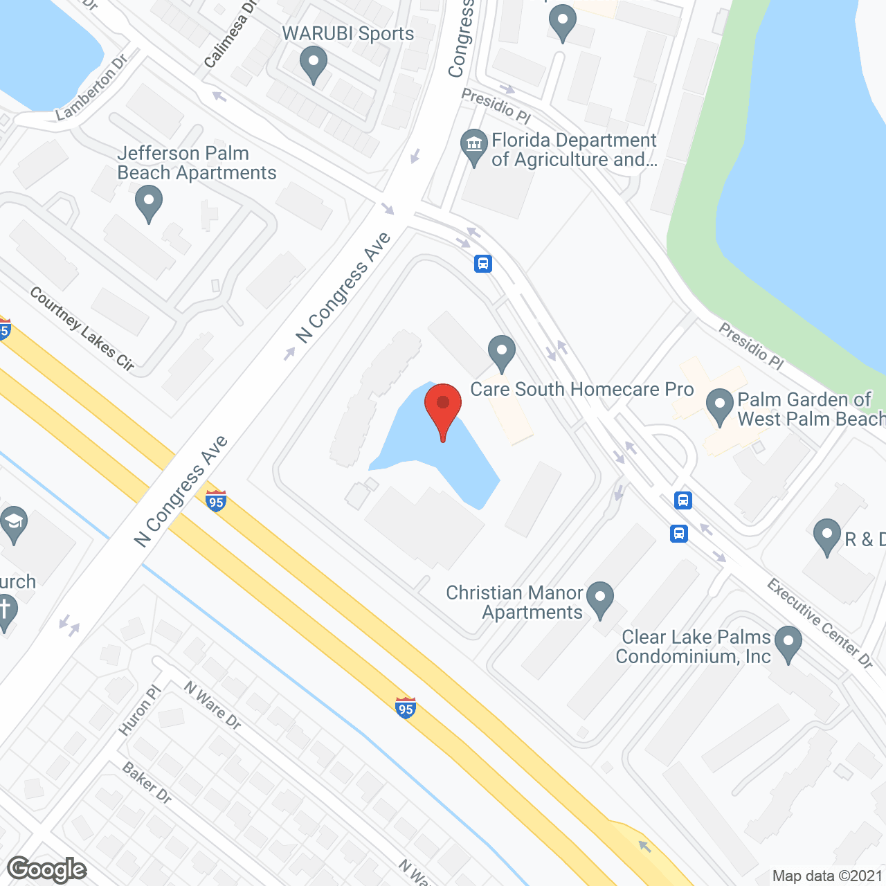 The Pointe at West Palm in google map