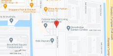 Colonial at Fort Lauderdale in google map