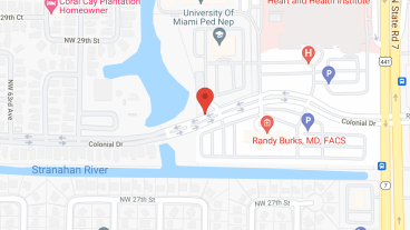 Margate Health and Rehabilitation Center in google map
