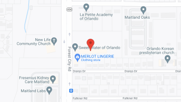 Sweet Water of Orlando in google map
