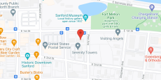 Serenity Towers on the St. Johns in google map