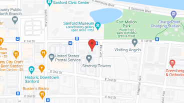 Serenity Towers on the St. Johns in google map