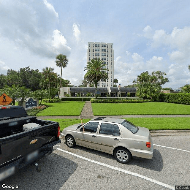 street view of Serenity Towers on the St. Johns