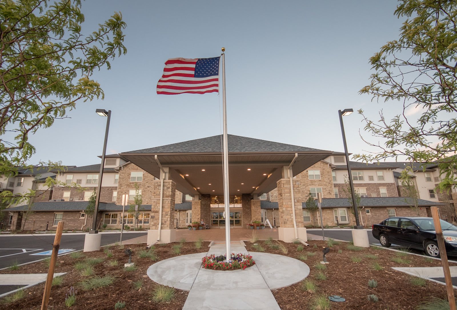 Parkside Village Retirement Resort outdoor common area