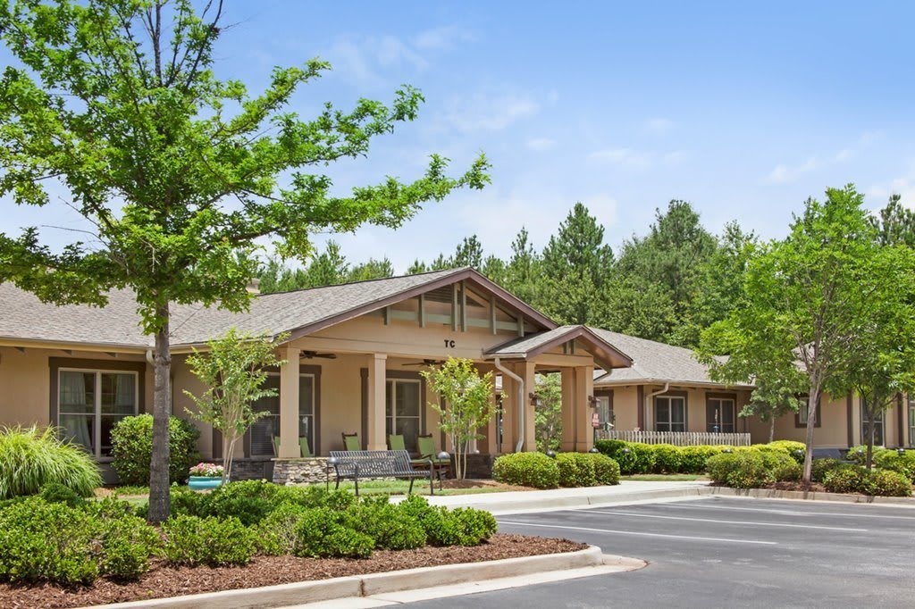 Glenncrest at Webb Gin community exterior