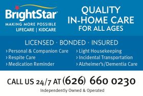 *OOB* BrightStar Care of Pasadena, CA *OOB* 