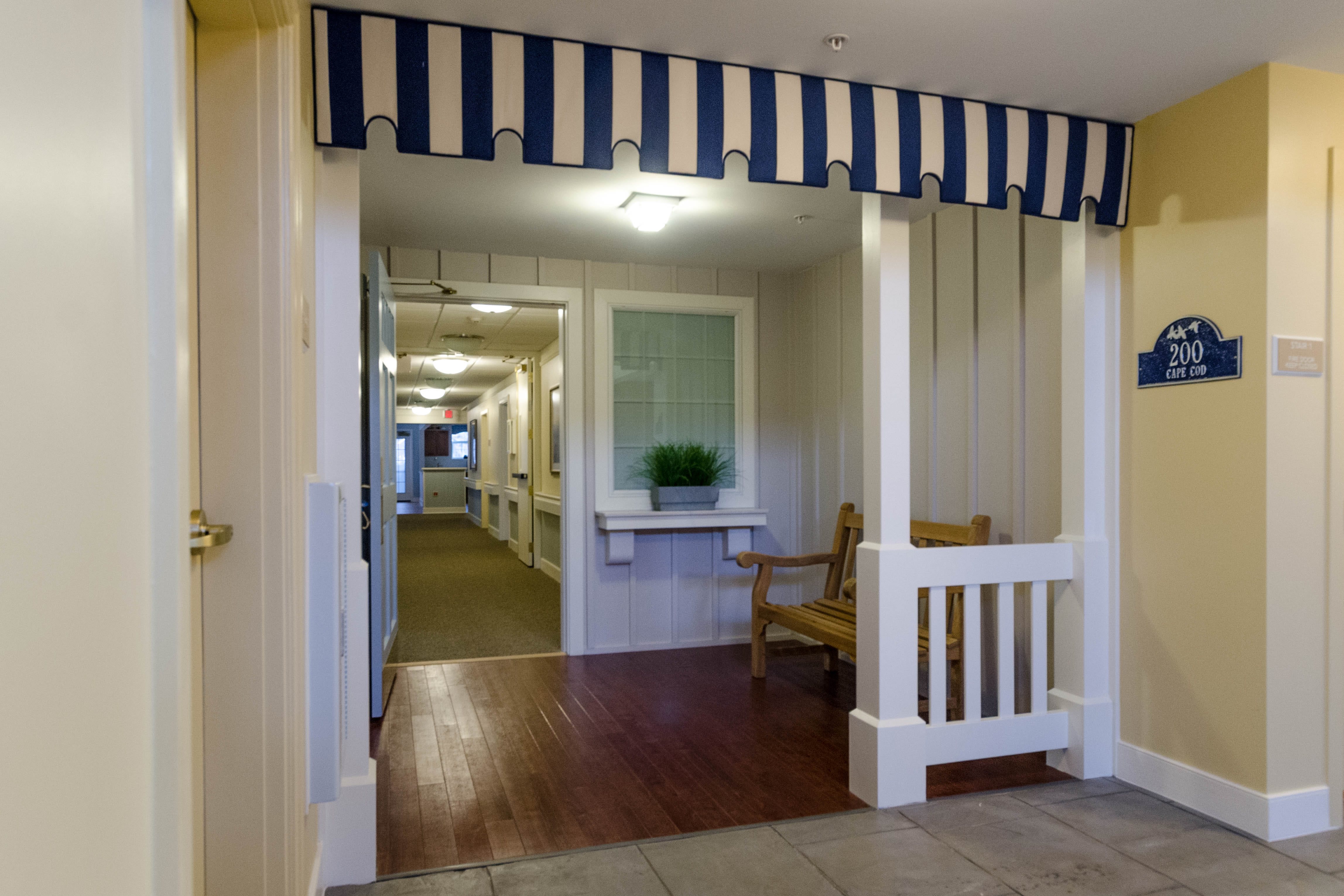 Artis Senior Living of Briarcliff Manor Hallway Seating Area