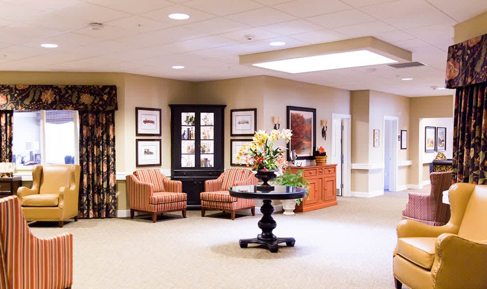 Stone Creek Memory Care indoor common area