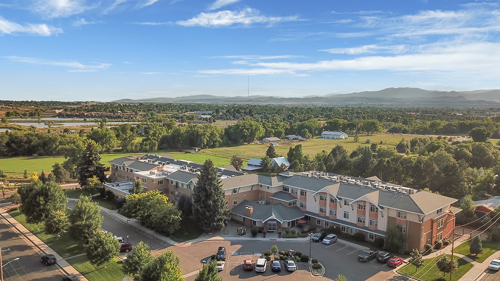 Hillcrest of Loveland aerial community view